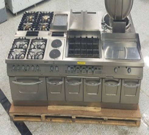 Commercial Island Cooking Line