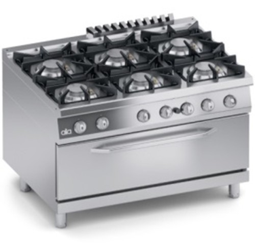 : 6-Burner Stove with Oven