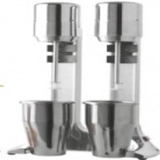 double stainless steel milkshake mixer