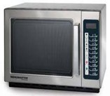 Heavy-Duty 34L Commercial Microwave – Menumaster 1100W Stainless Steel