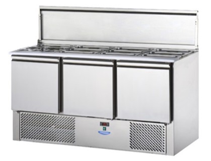 ثلاجة سلطات 3 باب